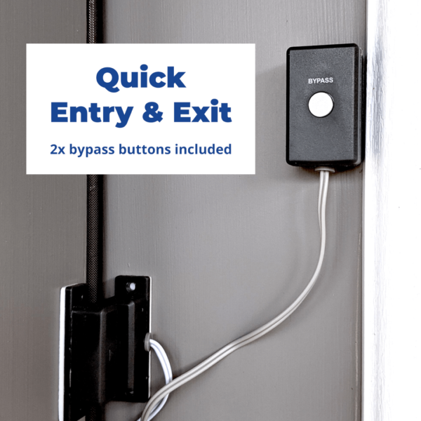 Techko Ultra Slim Safety and Entry Alarm | S189 - Image 4