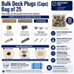 Deck Plugs Bulk