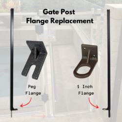 Gate Post Flange