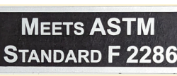 Label - ASTM (Fence)