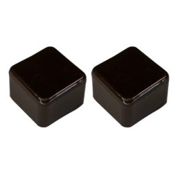 Pole & Post Caps - Corner Post Cap, Brown