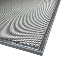 Pool Fence Gate Frame - 4 Foot, Ultra Gray, Hampton Gray/Black (5x7), Standard