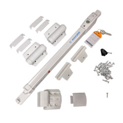 Gate Latch & Hinge Kit - D&D Technologies (White)