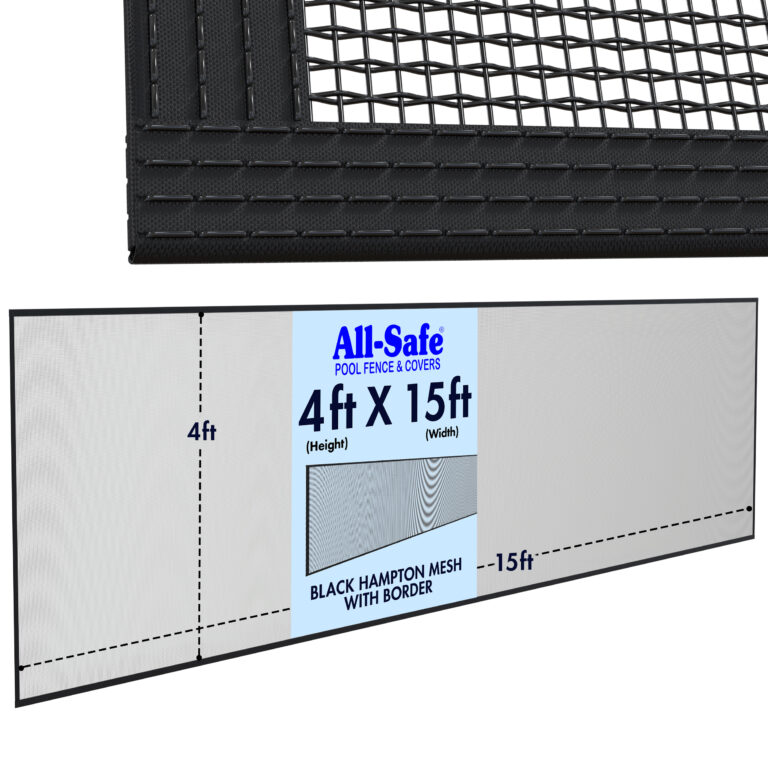 Hampton Black 4ft Mesh - Main-Image (3)