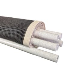 Pool Fence - 5 Foot, Ultra Tan, Hampton Tan/Brown (5x7), 1 Inch (Twin I-Beam)