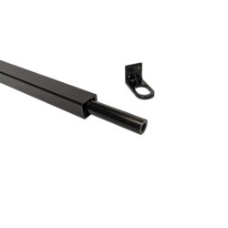 Gate Posts - Rectangular, 4 Foot, Classic Black, 1 Inch