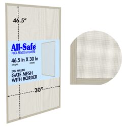 Mesh - 4 Foot, Malibu Tan (10x10), Gate Frame
