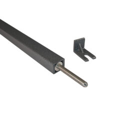 Gate Posts - Rectangular, 4 Foot, Ultra Gray, Peg