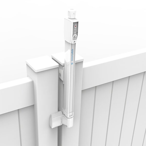 Gate Latch - White S3 - Image 2