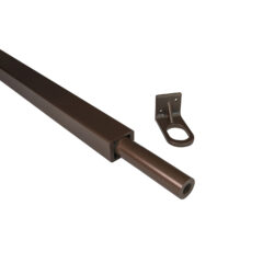 Gate Posts - Rectangular, 5 Foot, Ultra Brown, 1 Inch
