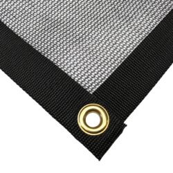 Leaf Cover Fabric (no border sewn) - Black, 36x60